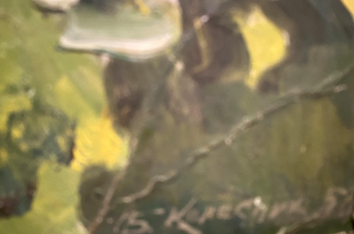 Oil painting Summer sketch Boris Kolesnik