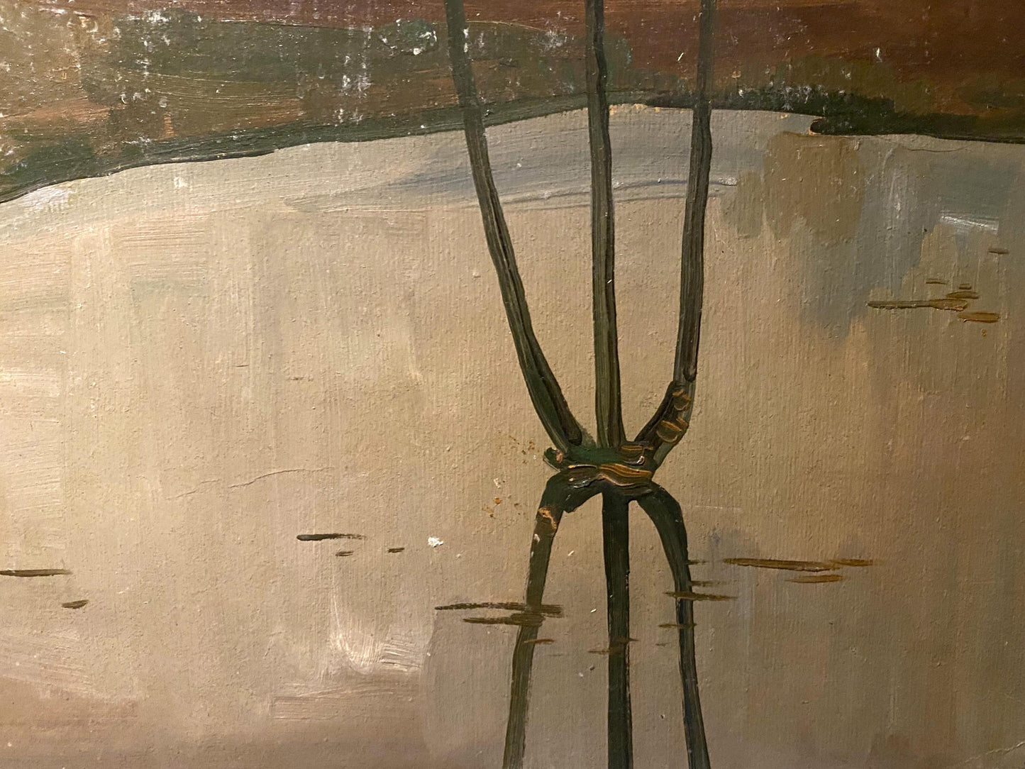 Oil painting Autumn silence Mykola Reznik