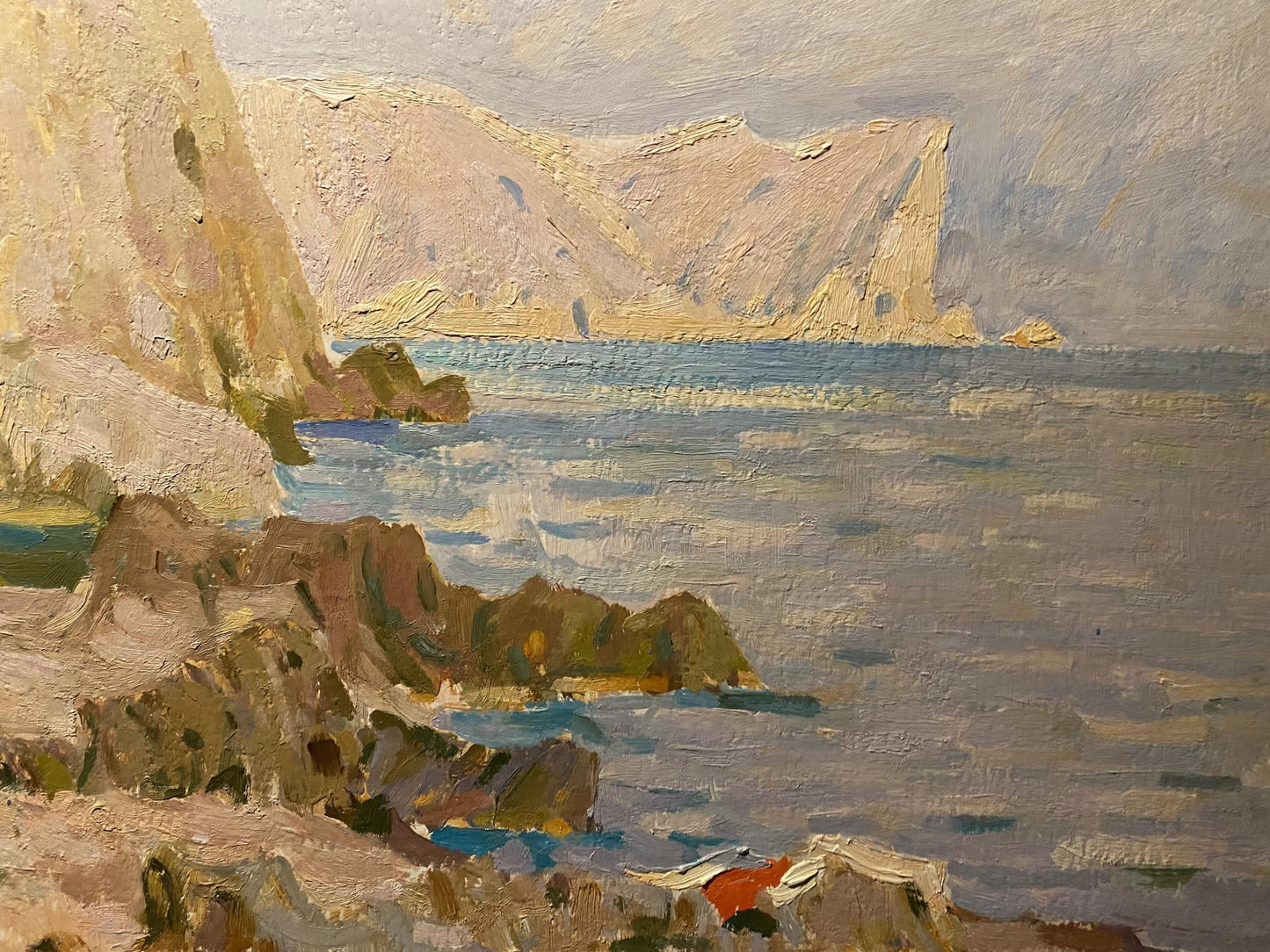 Oil painting Evening in Sudak Nikolai Bortnikov