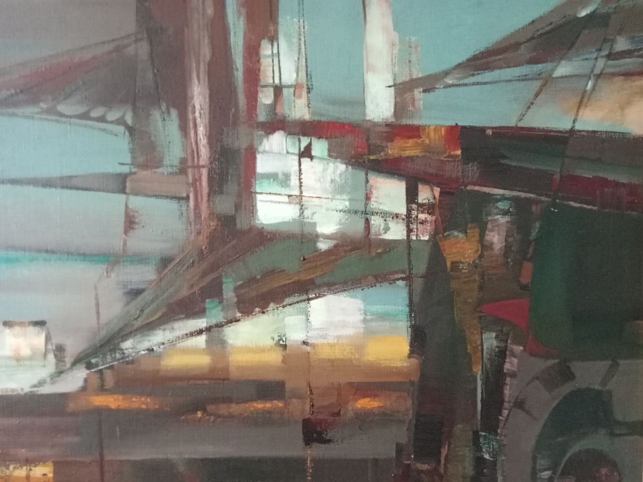 Abstract Cityscape