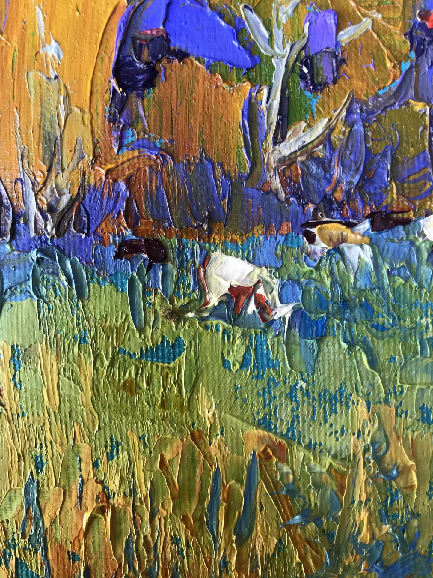 Village landscape Art