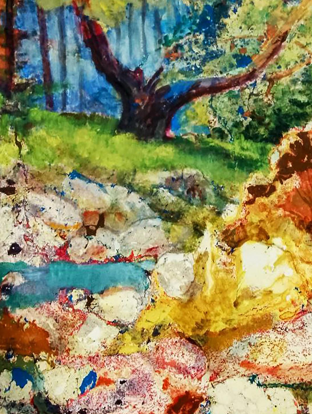 Oil painting In the fairy tale forest Anatolii Duhnevich
