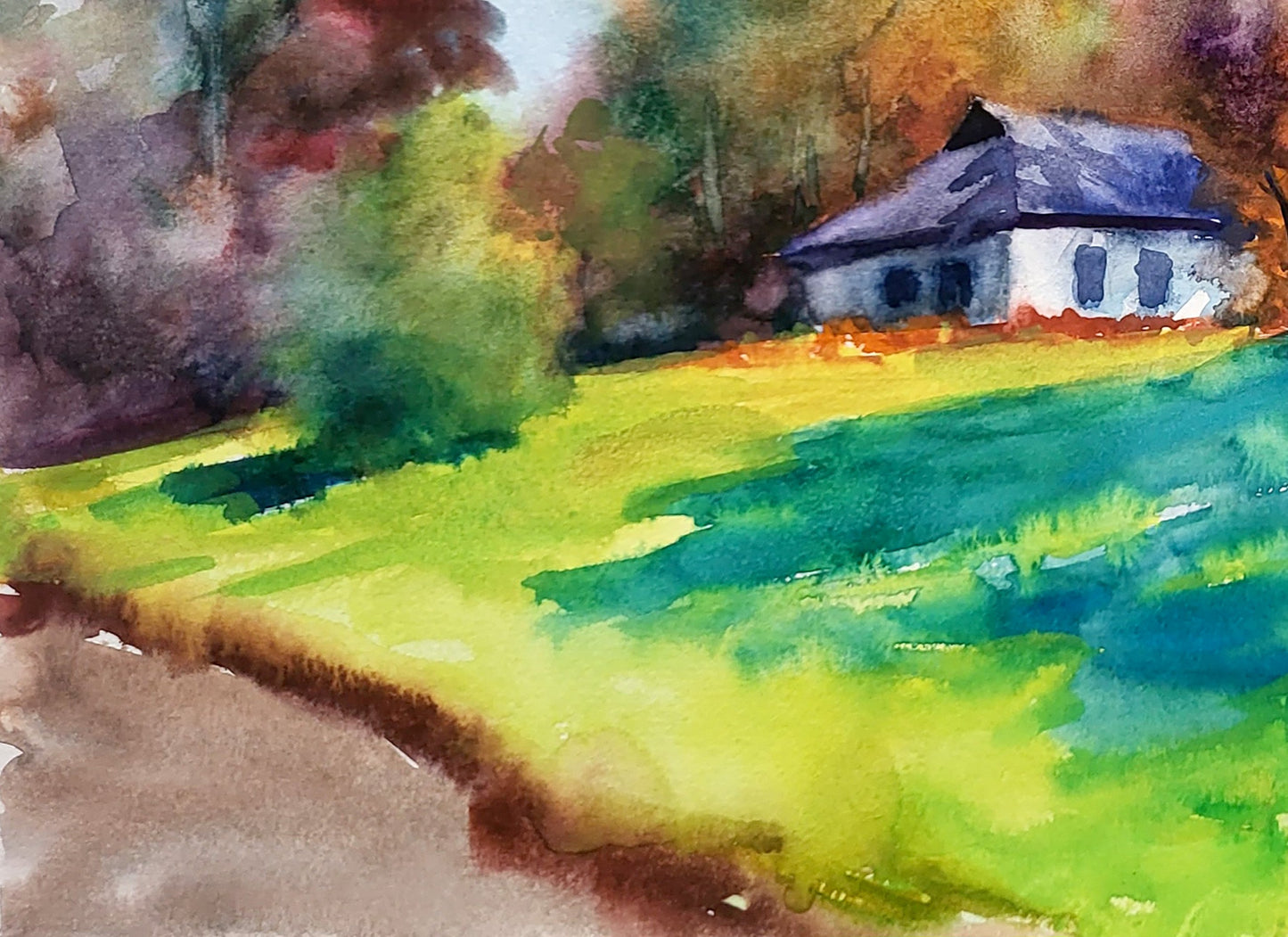 Village landscape