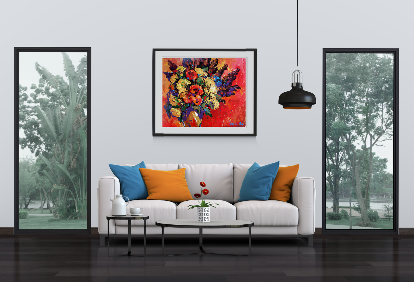 Oil painting Flowers