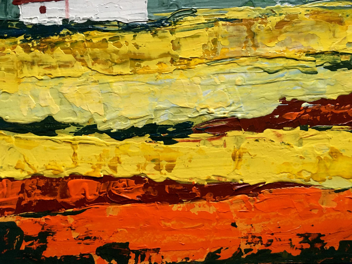 Oil painting House by the coast Zadorozhnya V. V.