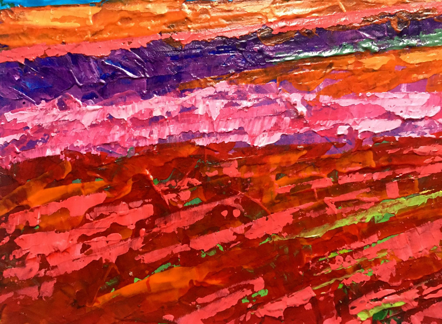 Oil painting Summer in the Carpathians Zadorozhnya V. V.