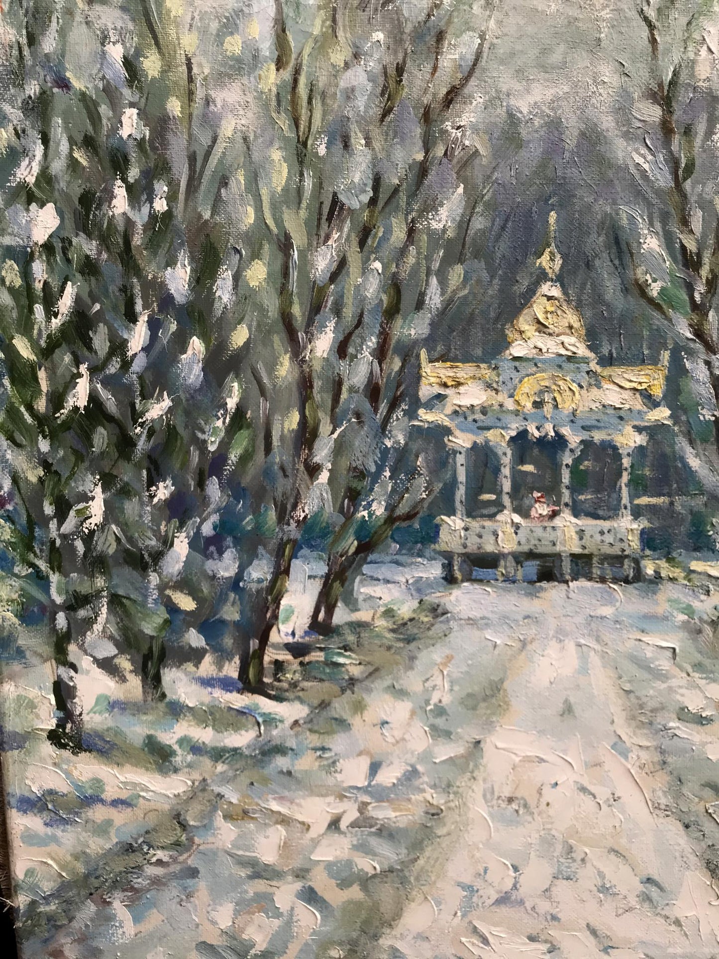 oil park painting