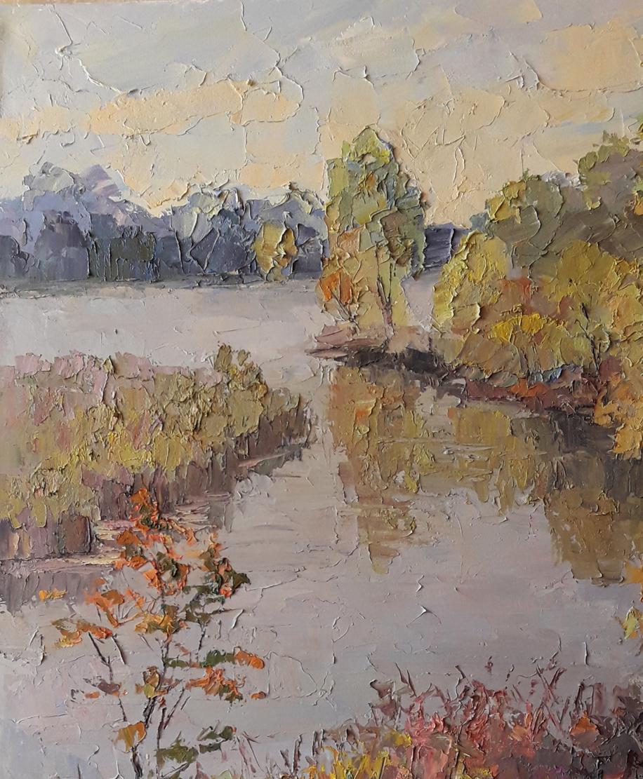 Oil painting Tranquility Serdyuk Boris Petrovich