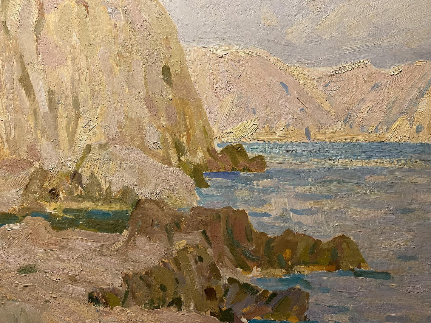 Oil painting Evening in Sudak Nikolai Bortnikov