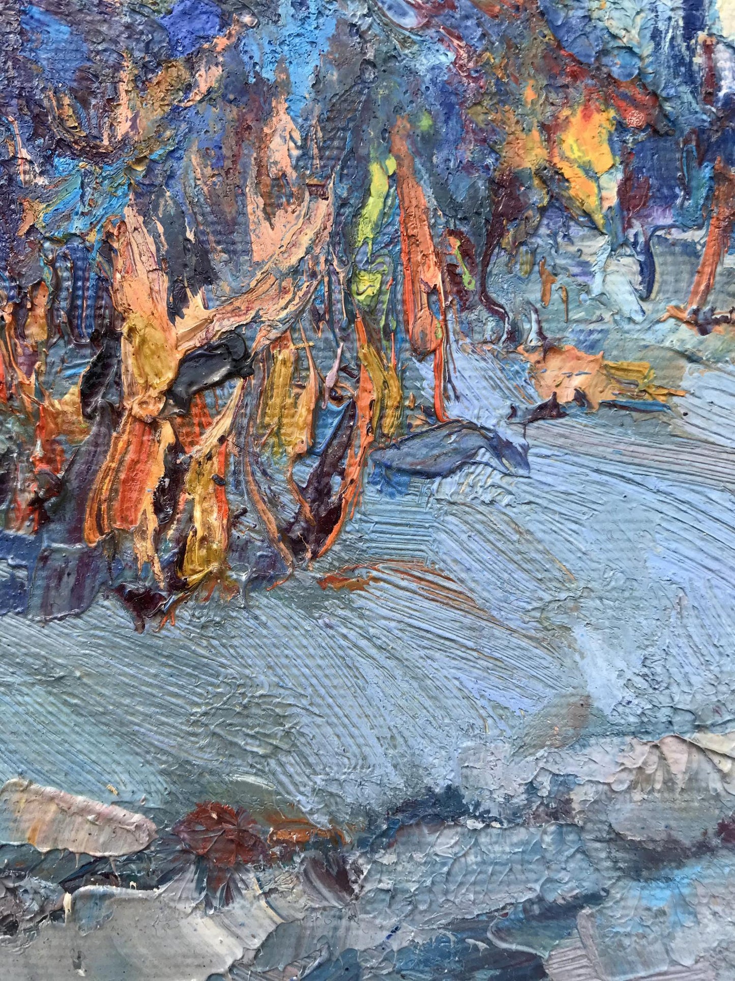 Village landscape Art