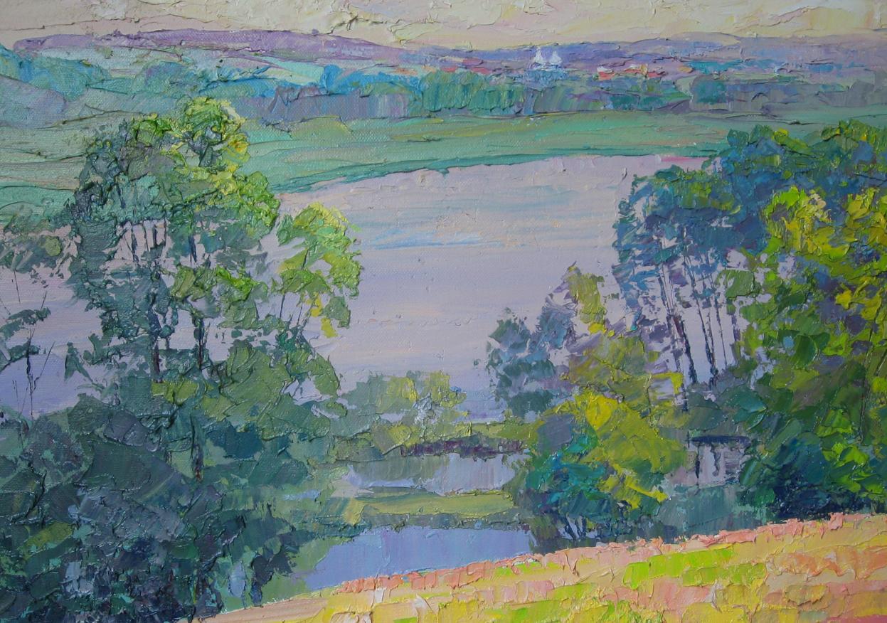 Oil painting Motherland Serdyuk Boris Petrovich