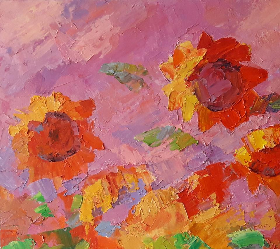 Abstract oil painting Manganite shine Serdyuk Boris Petrovich