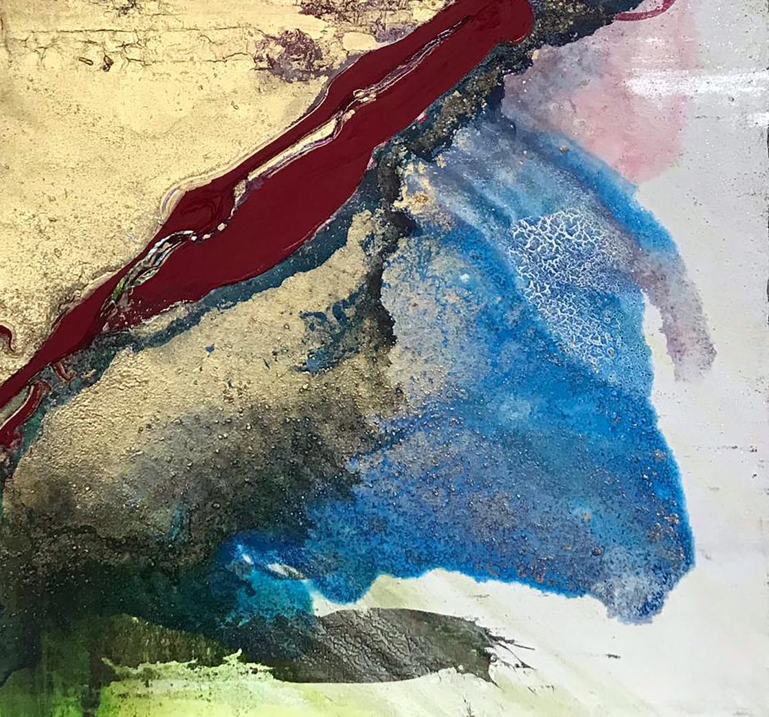 Acrylic painting Sharp tongue Olga Melezhik