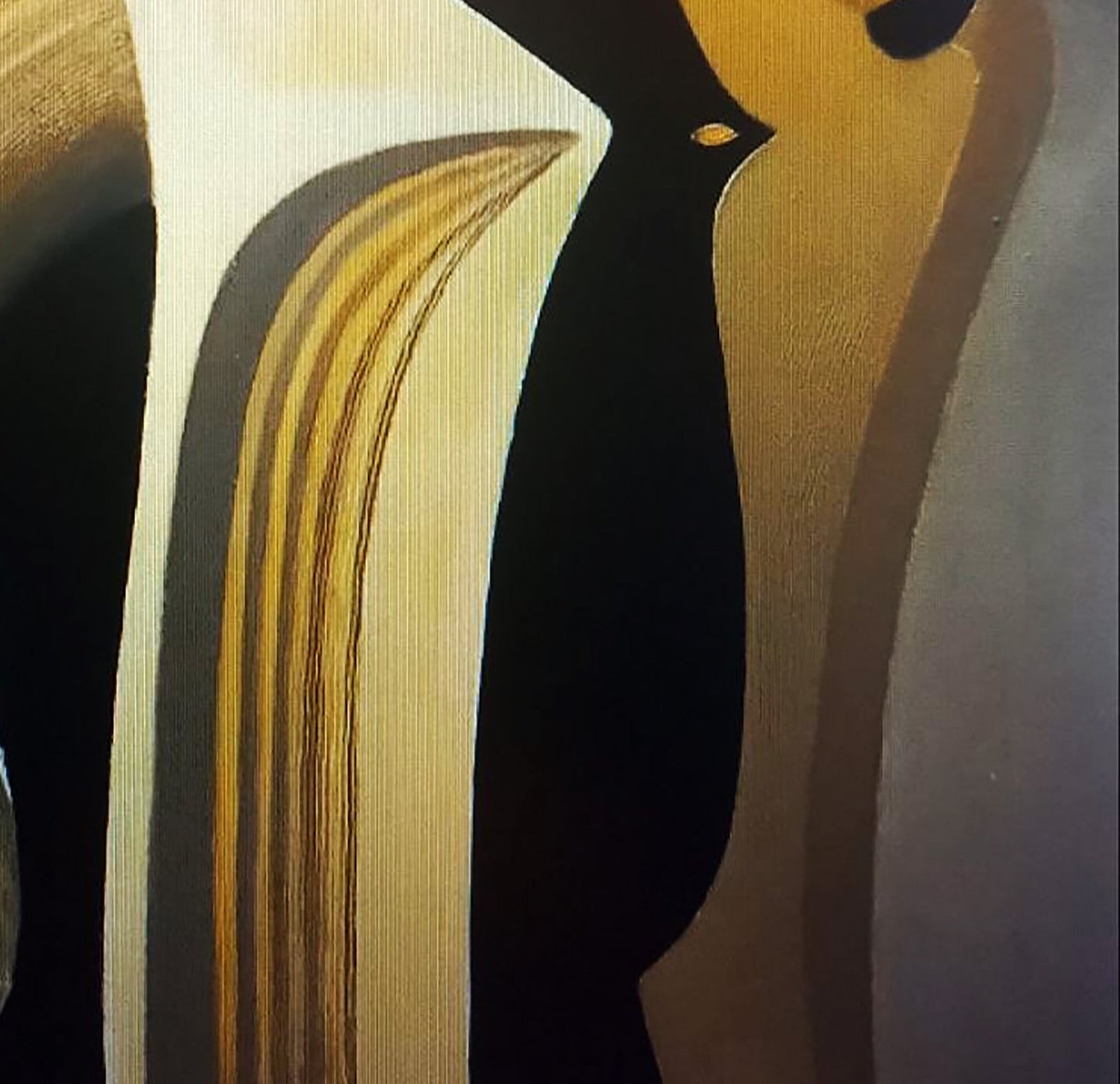 Oil painting Bold shapes Alexander Strashevich