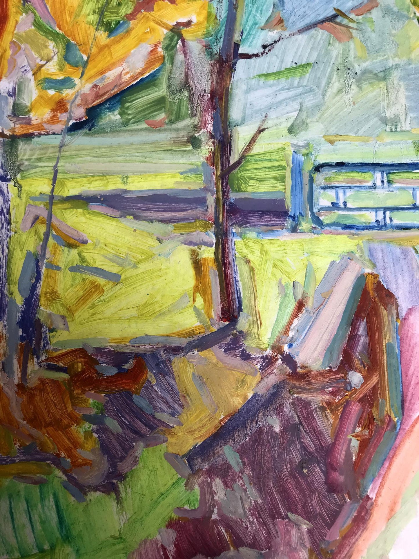 Abstract Forest landscape
