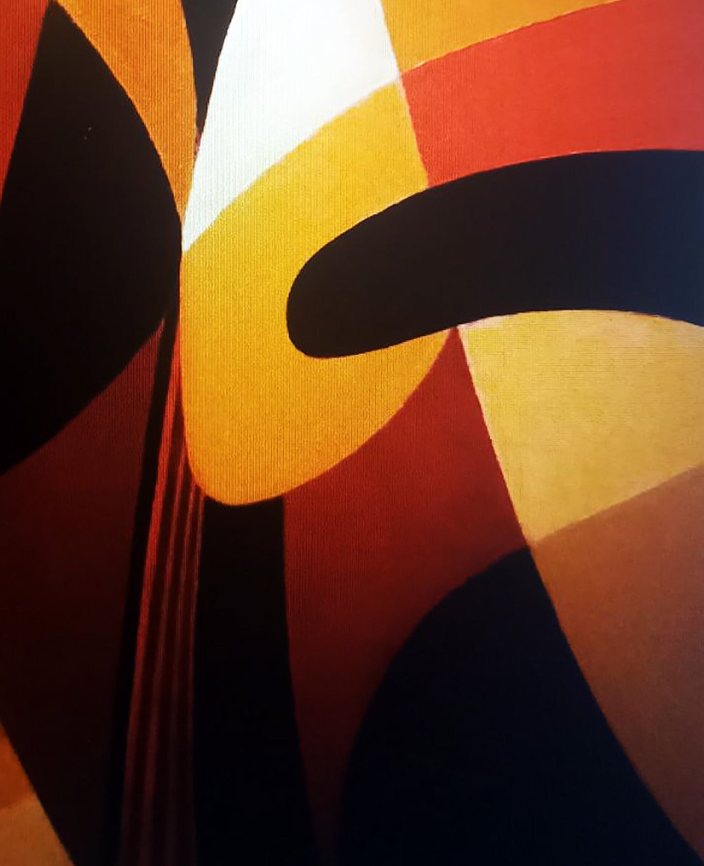 Oil painting Warm forms Alexander Strashevich