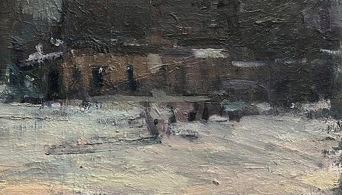 Oil painting In peace Volodymyr Pashchenko