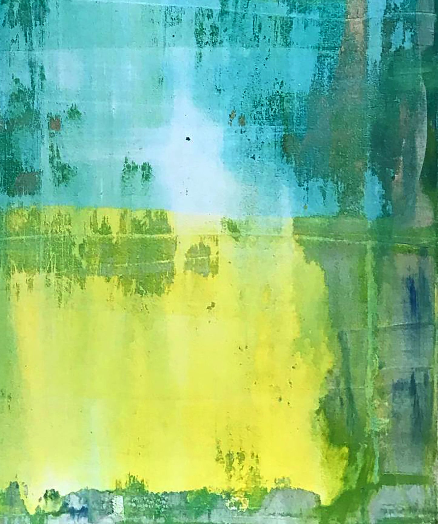 Acrylic painting Sunny mood Olga Melezhik