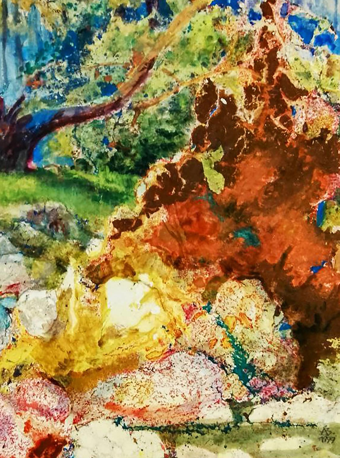 Oil painting In the fairy tale forest Anatolii Duhnevich