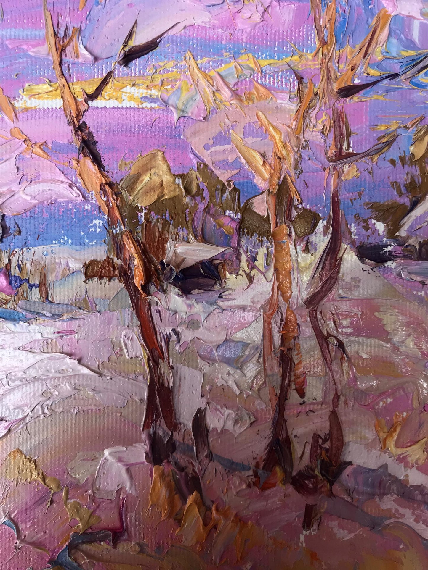 Evening Winter Landscape