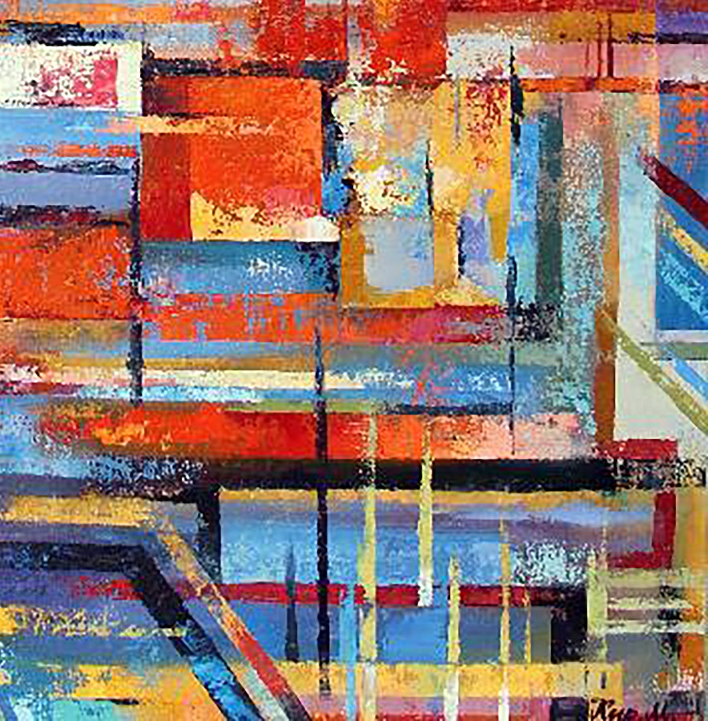 Oil painting In the rays of the sun Kirilenko Mikhail