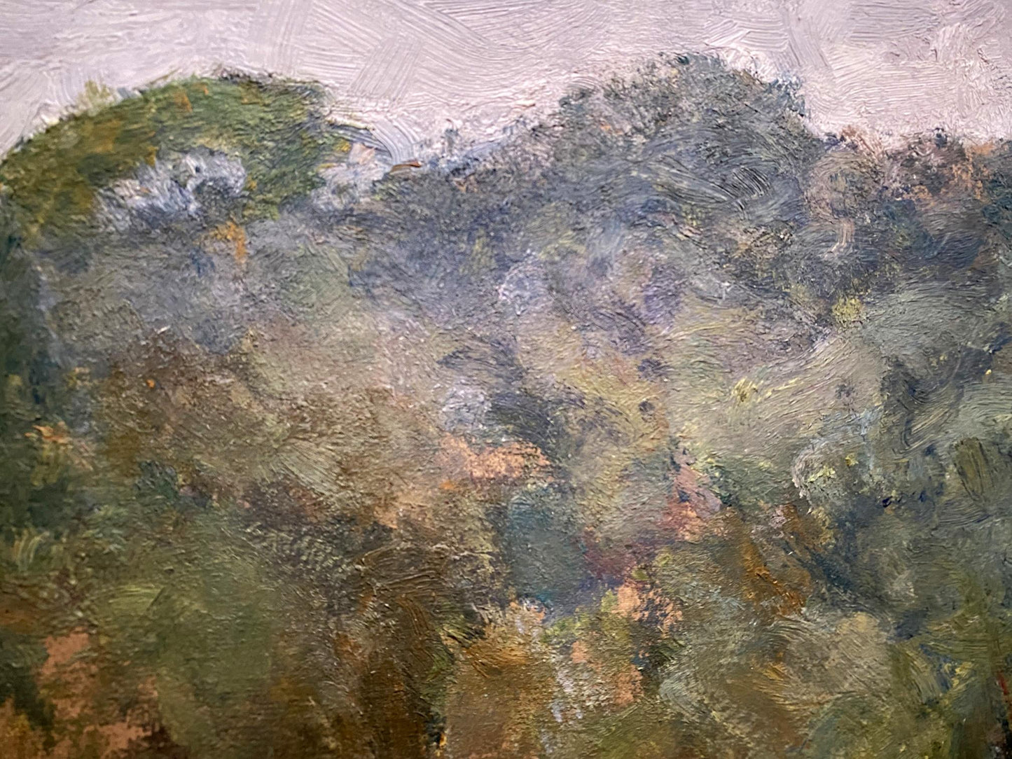 Oil painting Autumn day Mikhail Todorov