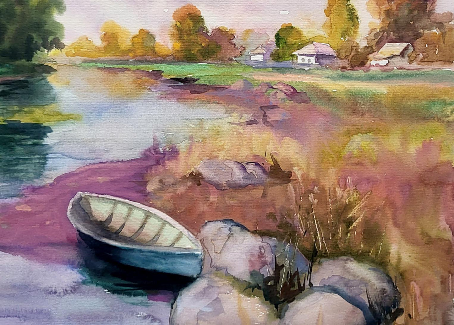 Village landscape