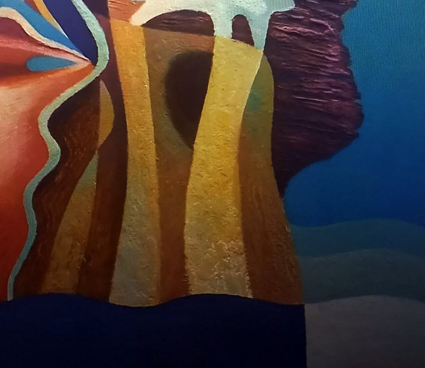 Oil painting Yellow corals Alexander Strashevich