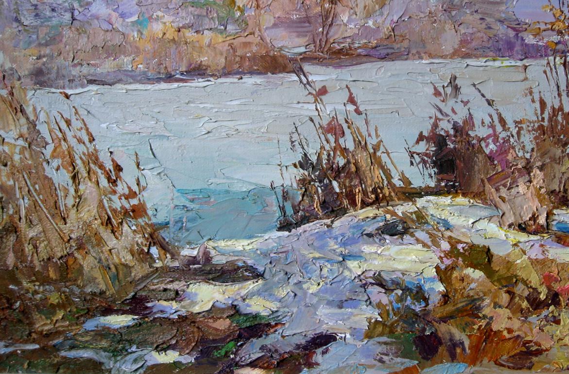 Oil painting Winter color Serdyuk Boris Petrovich