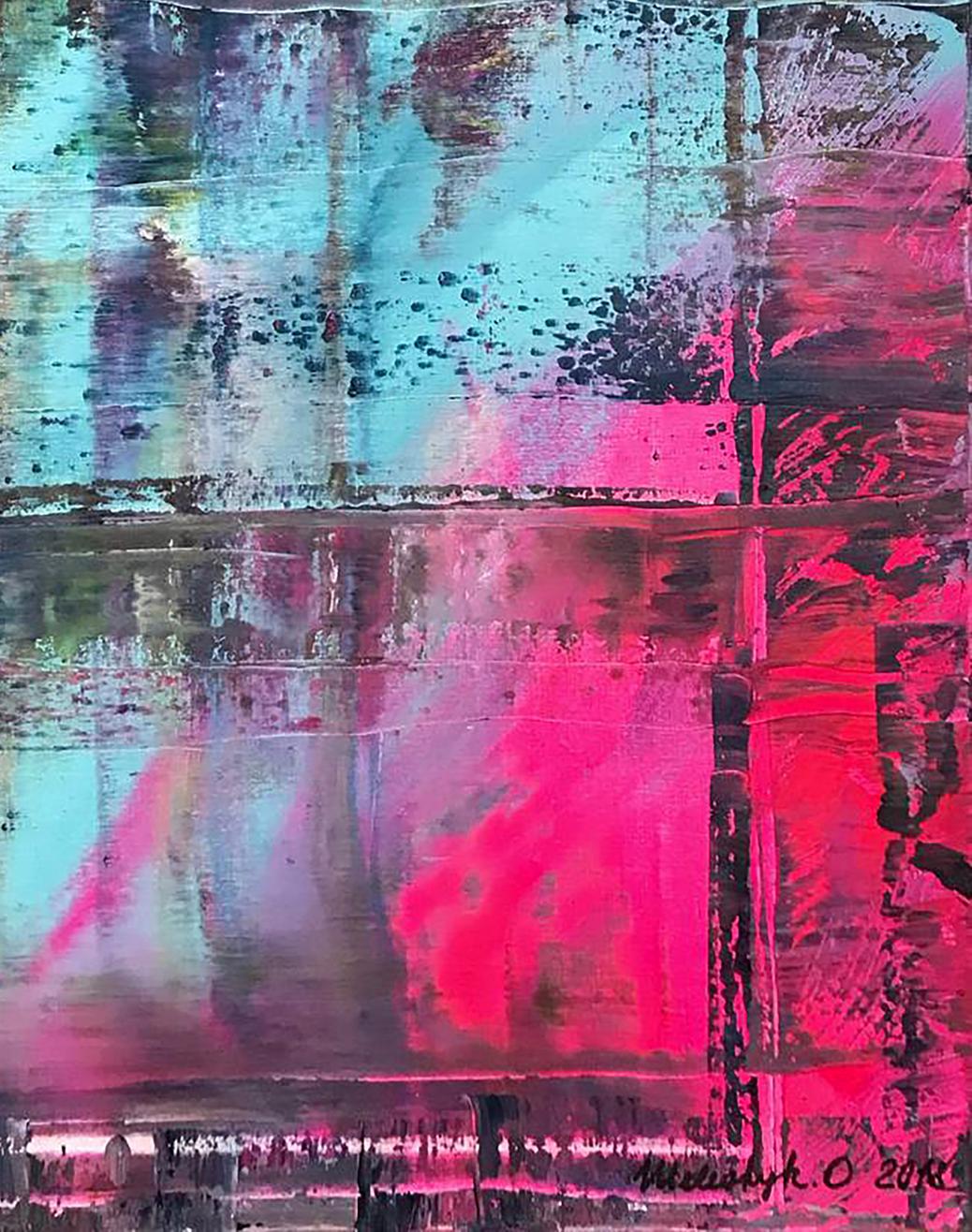Acrylic painting My kingdom Olga Melezhik