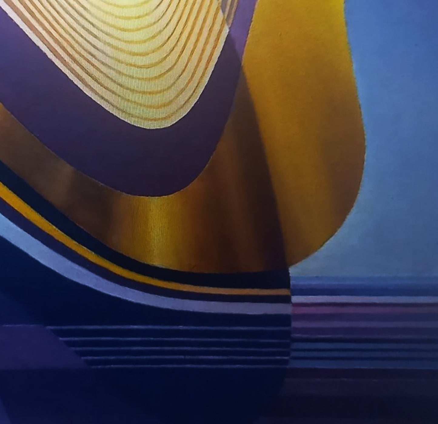 Oil painting Gold ribbon Alexander Strashevich