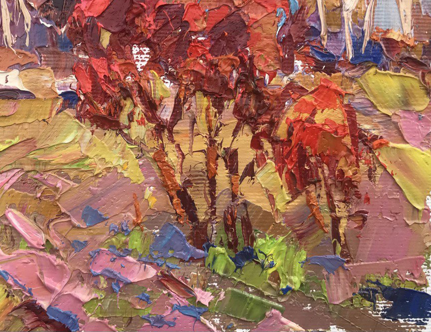 Village landscape Art
