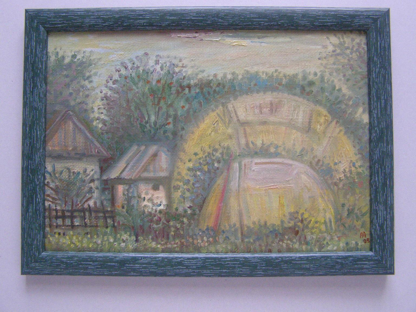 Oil painting SKIRDS Pushkarev Andrey Tomasovich