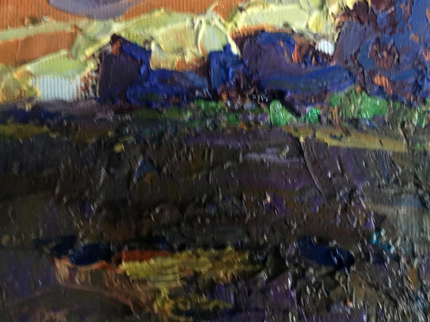 Village landscape Art