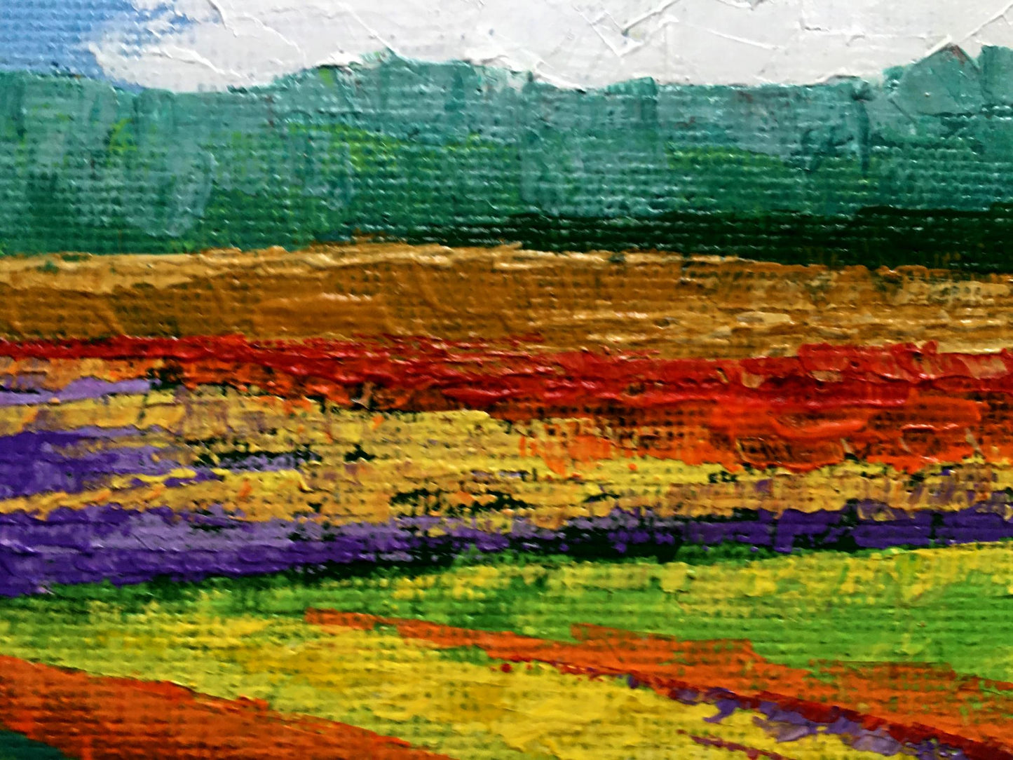 Oil painting After the rain V. Zadorozhnya