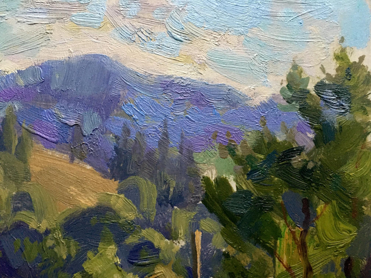 Oil painting Highland Batrakov Vladimir Grigorievich