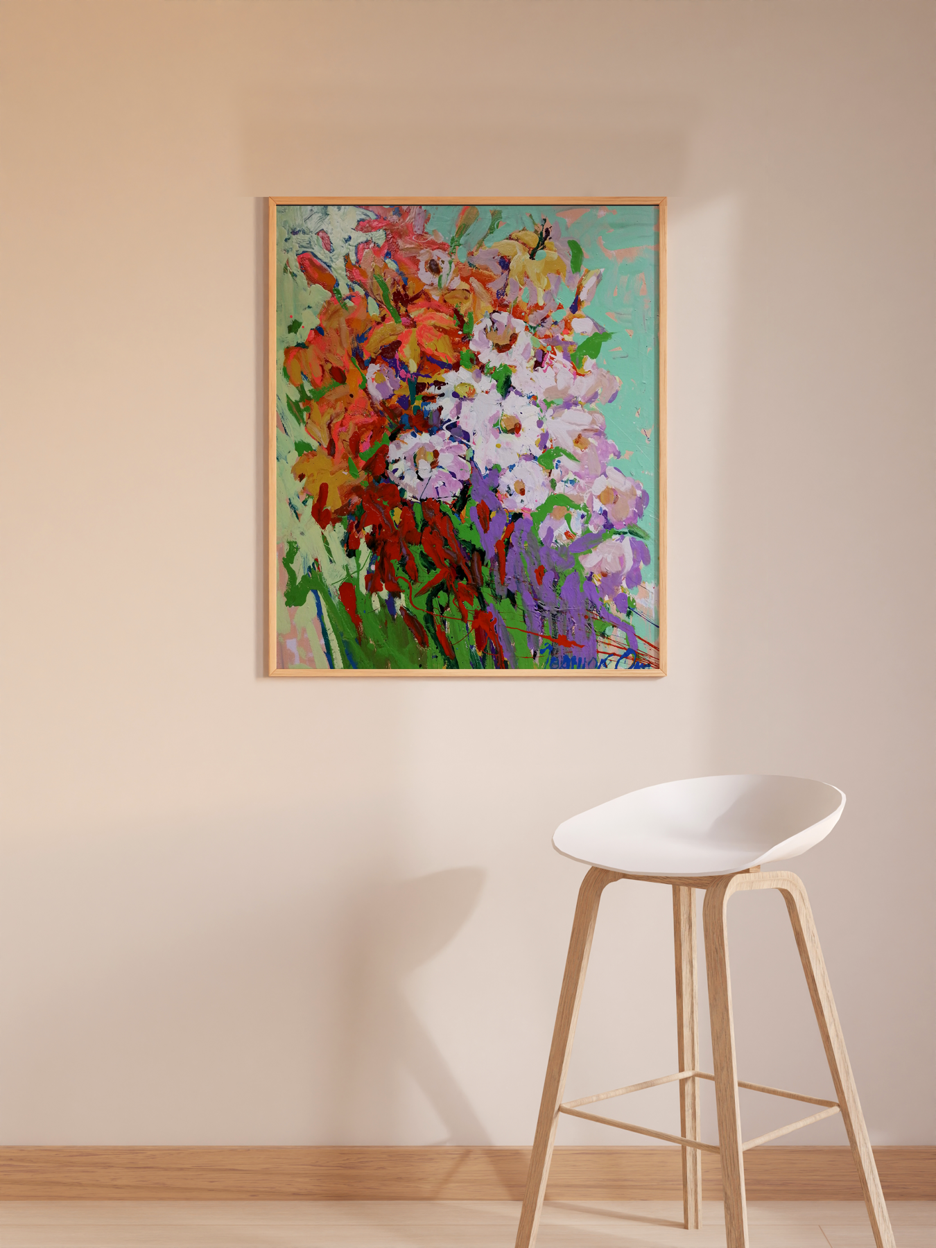 Oil painting Gifts of nature