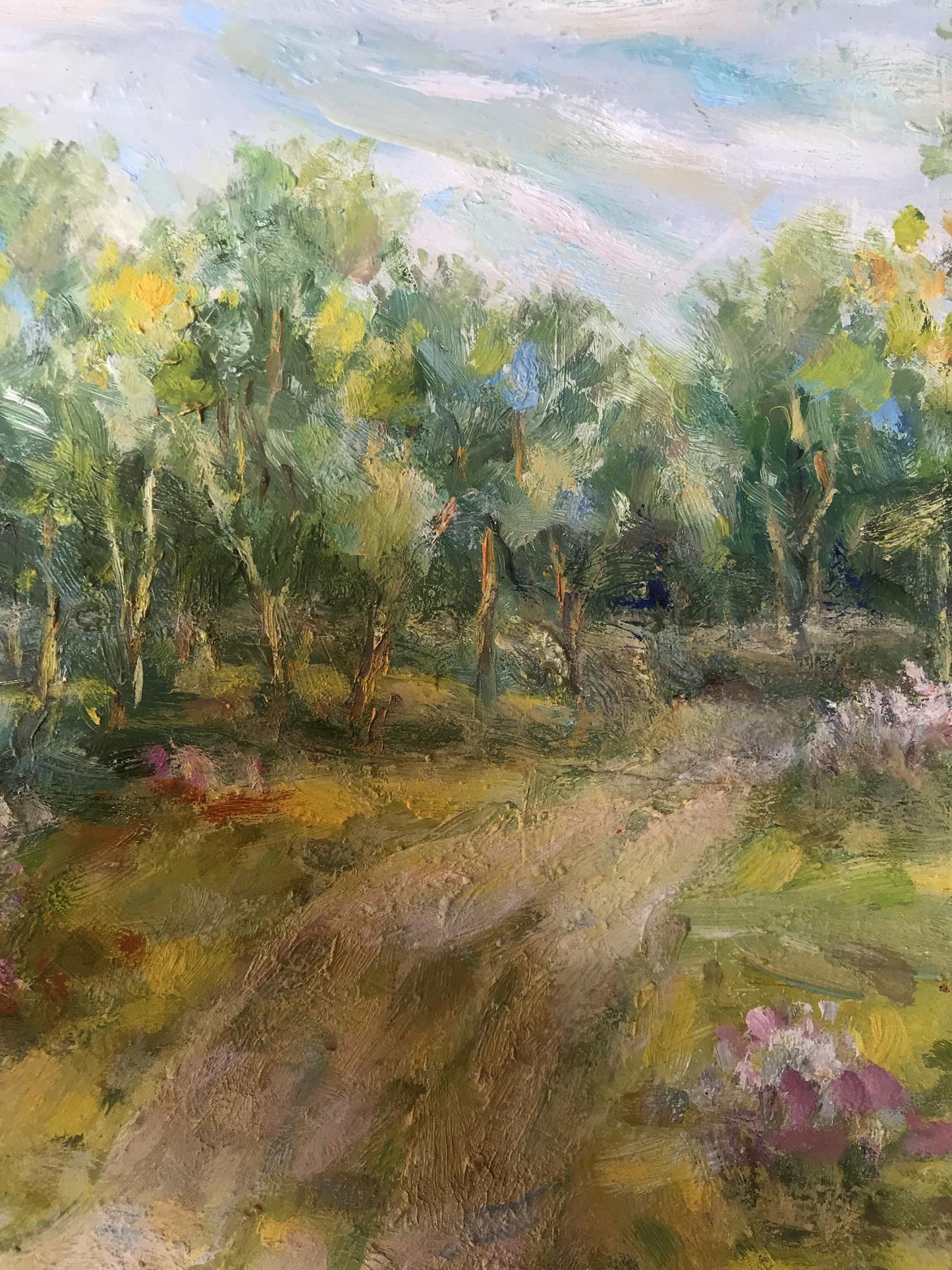Oil painting Secrets of the Summer Forest Shapoval Ivan Leontyevich