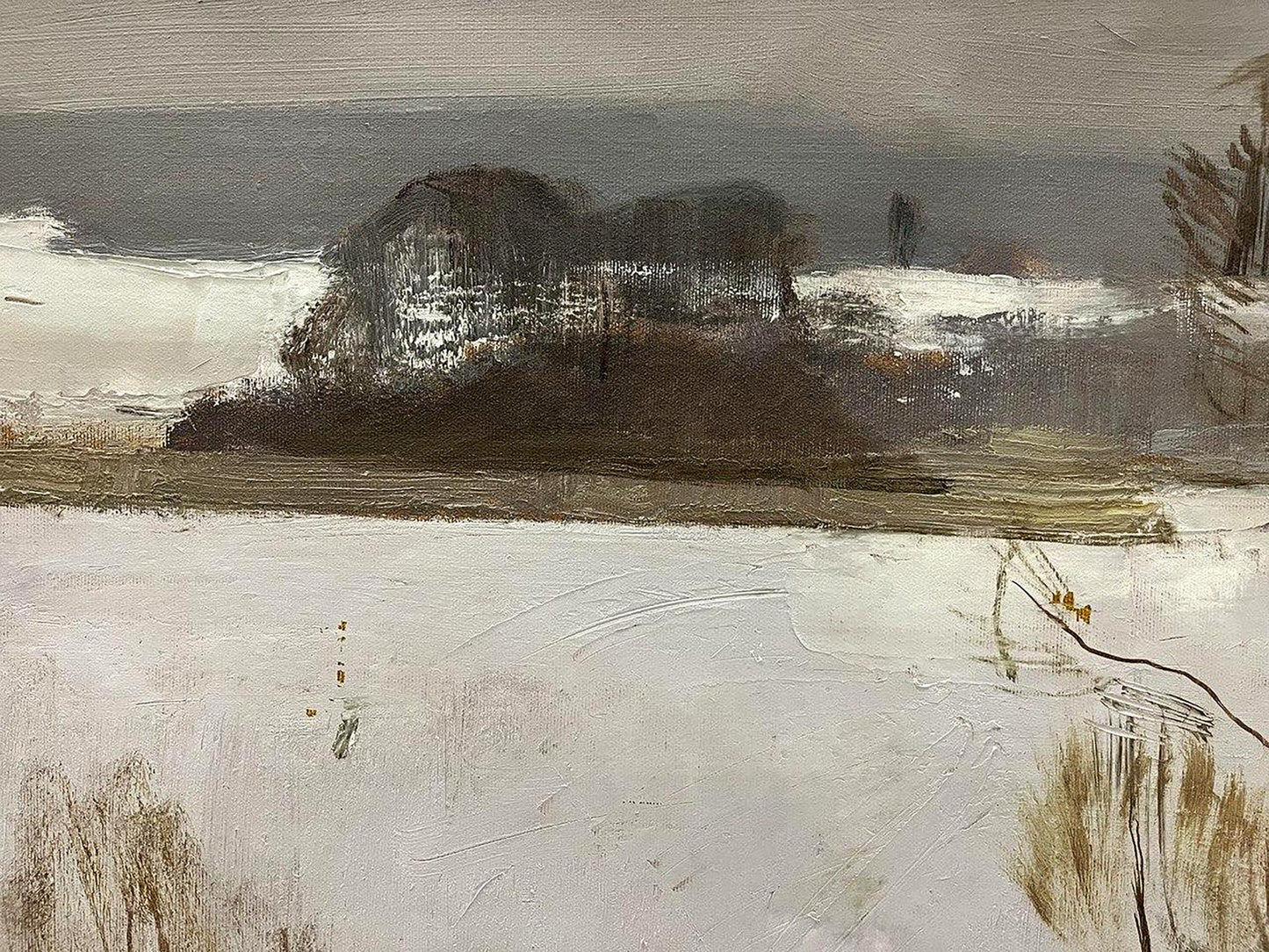 Oil painting Winter Artwork for Sale