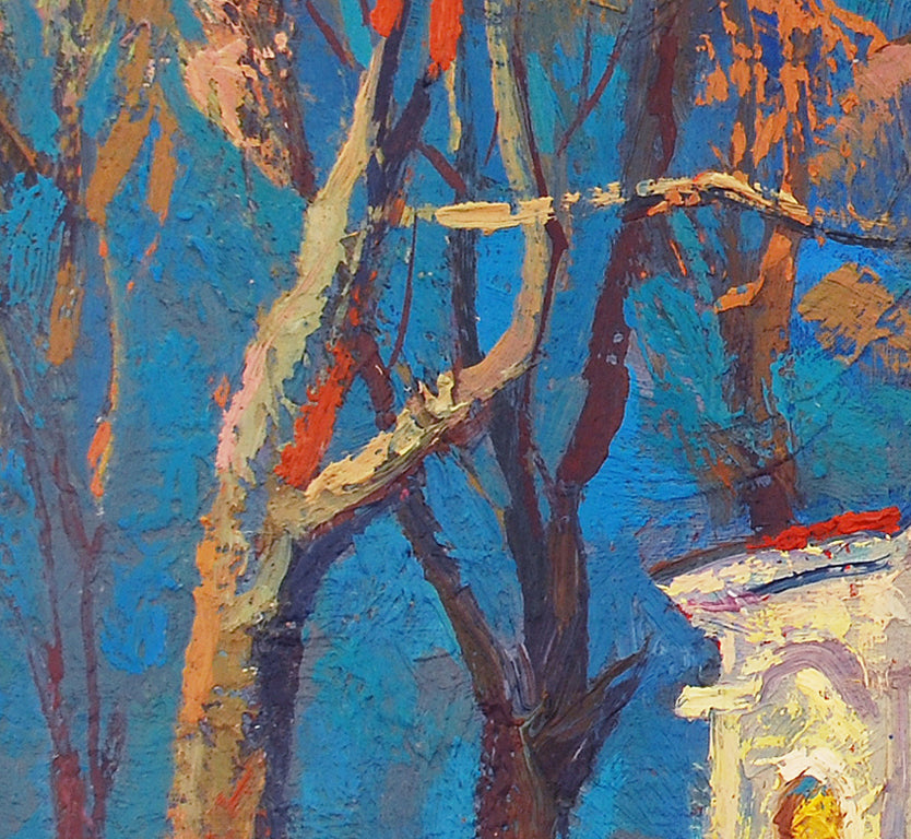 Oil painting Basic motive Egor Shvachunov