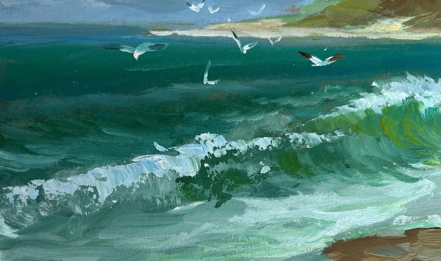 OIl painting Sea freshness Yuriy Suprunchuk