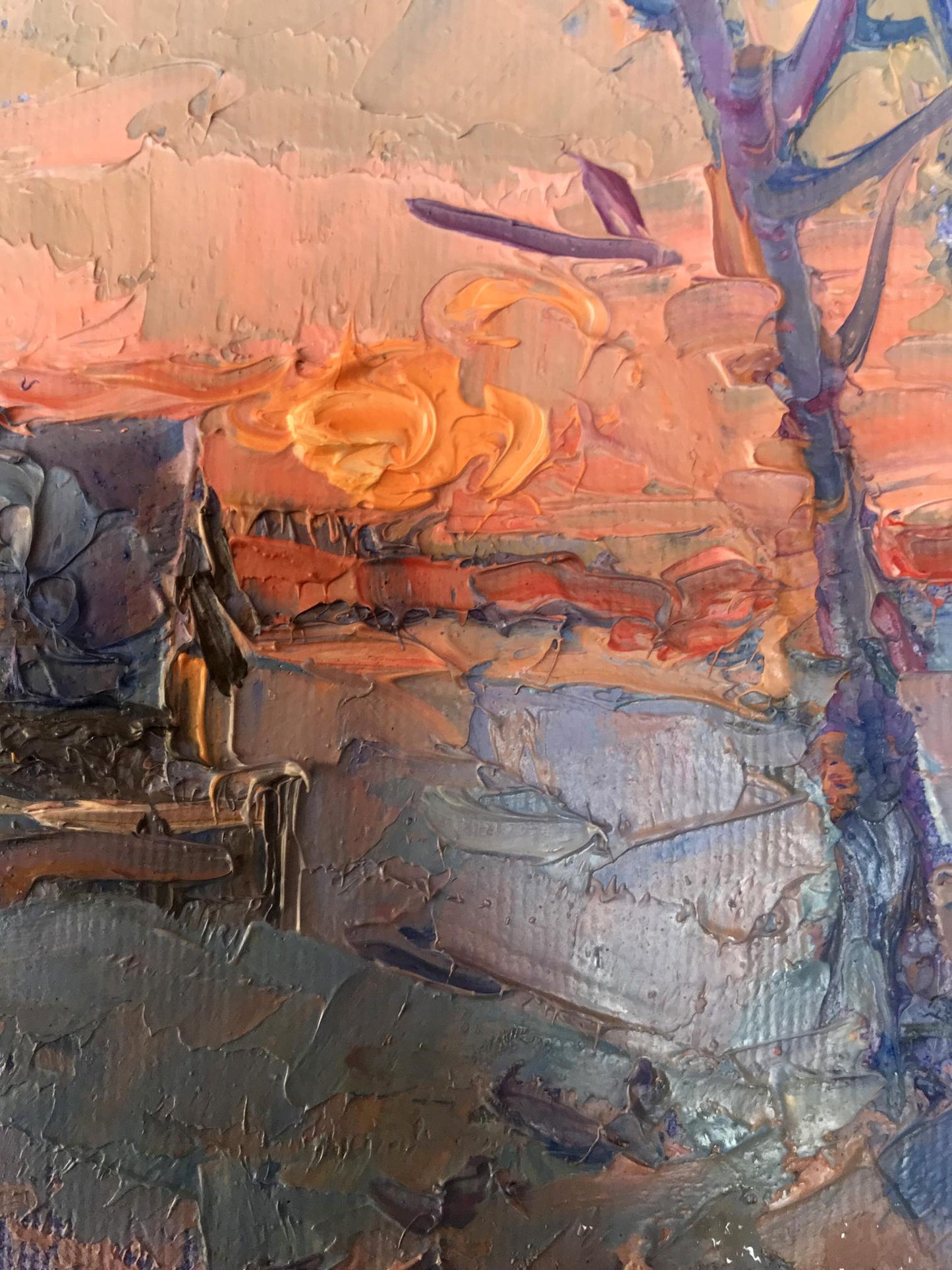 Rural Winter Landscape