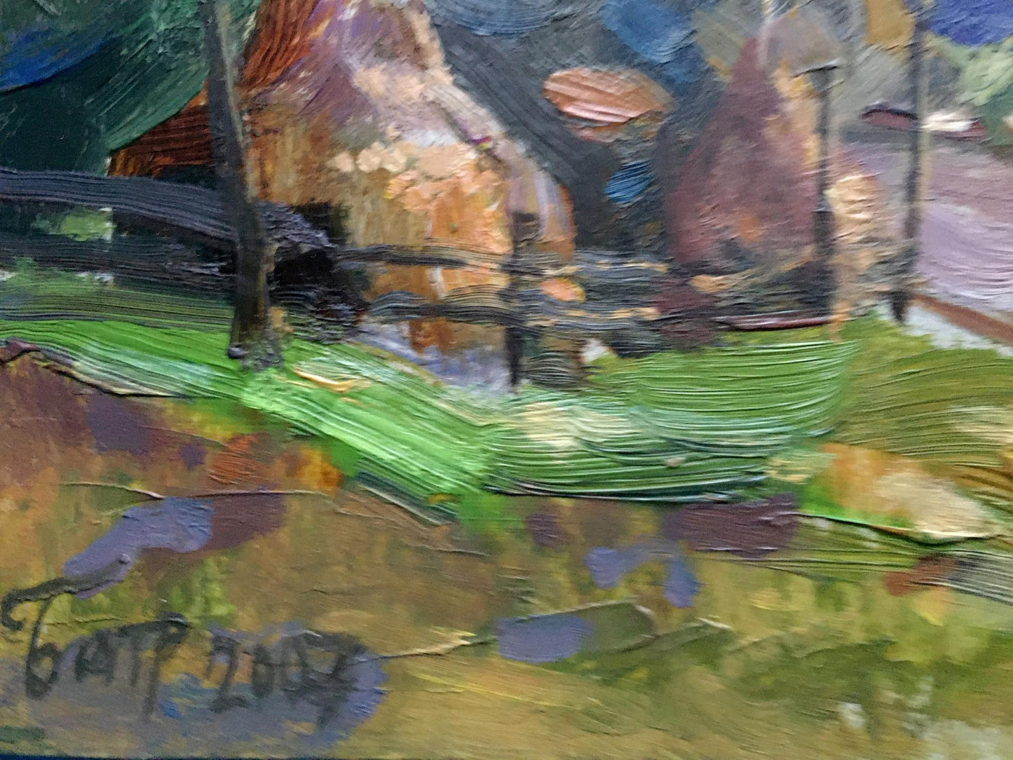 Oil painting Highland Batrakov Vladimir Grigorievich