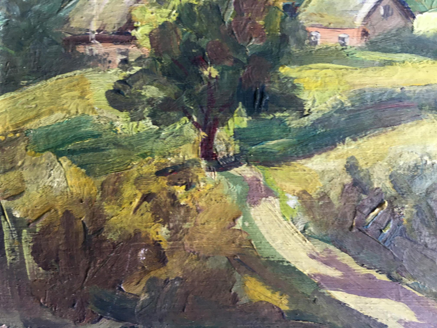 Oil painting City of Fastiv Svetlana Gramm