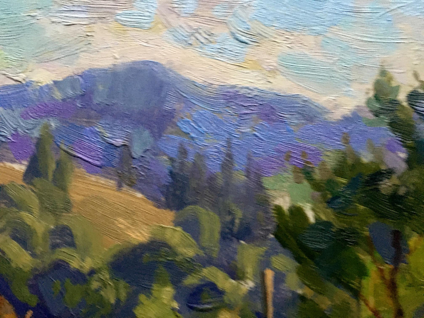 Oil painting Highland Batrakov Vladimir Grigorievich