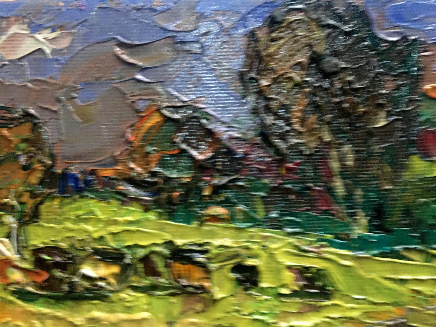 Village landscape Art