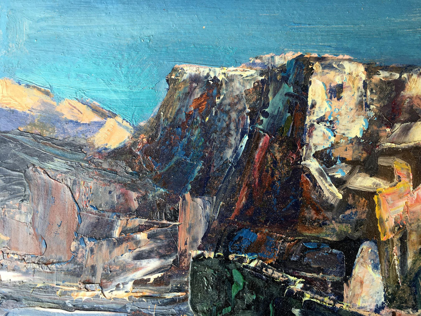 Oil painting Greece Batrakov Vladimir Grigorievich