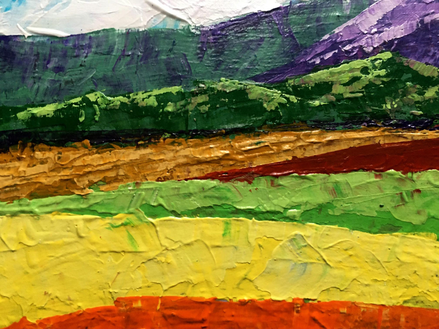 Oil painting summer glades Zadorozhnya V.V.