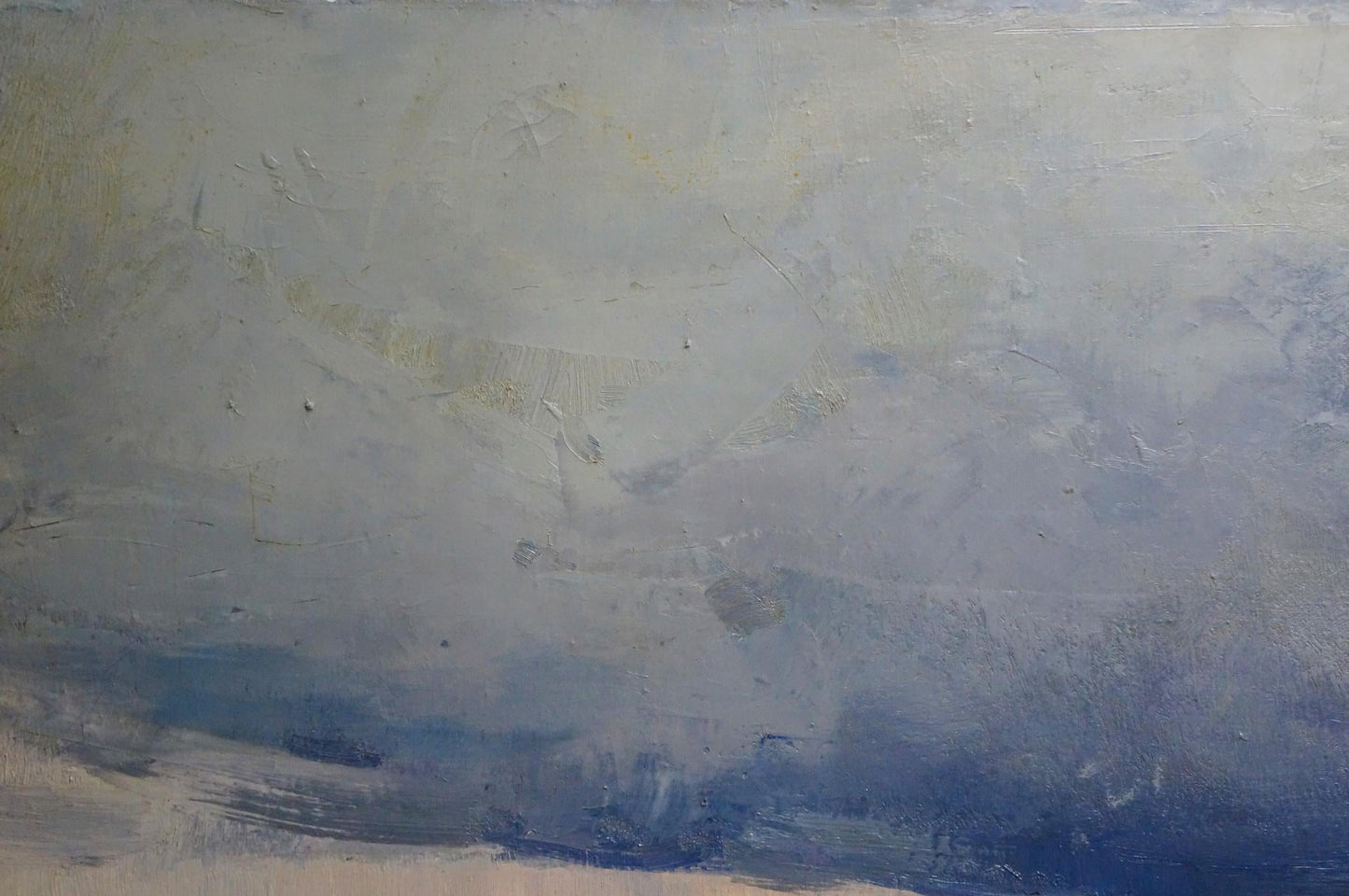 Oil painting Storm Strelov Arkady Efimovich