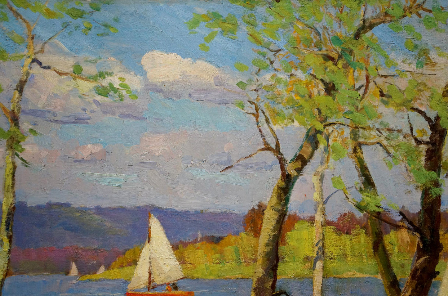 Oil painting landscape Dobrzhansky Victor Mikhailovich